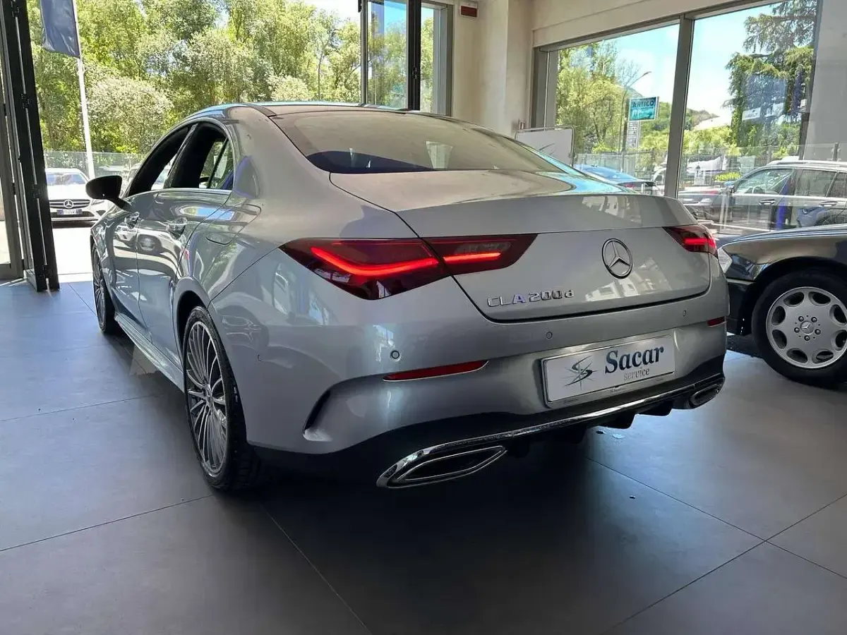 Usata Mercedes CLA200 Advanced Plus 150 CV (110 kW) 2024 Grigio high tech Coupé