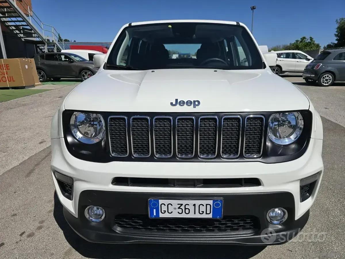 Usata Jeep Renegade 120 CV (88 kW) 2020 Bianco SUV