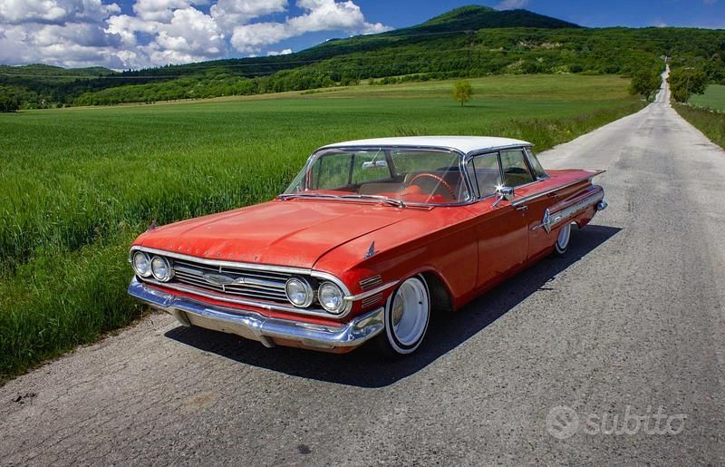Usata Chevrolet Impala 200 CV (147 kW) 1960 Rosso Berlina
