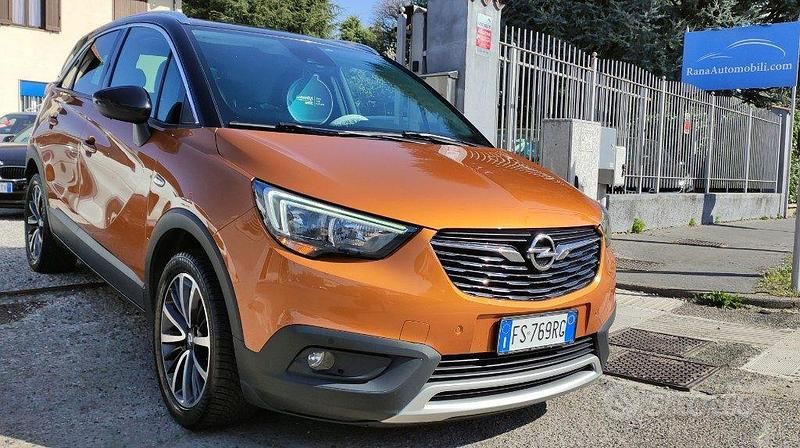 Usata Opel Crossland X Innovation 102 CV (75 kW) 2018 Orange metallizzato SUV