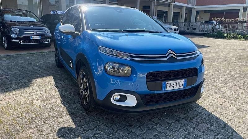 Usata Citroën C3 Shine 83 CV (61 kW) 2019 Blu/azzurro Utilitaria