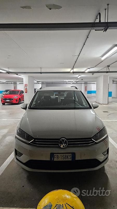 Usata VW Golf VII 110 CV (80 kW) 2015 Bianco Station wagon