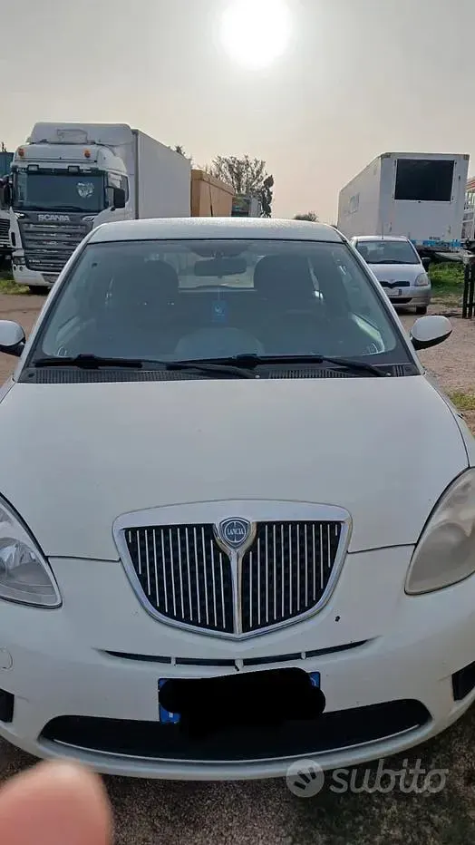 Usata Lancia Ypsilon 2009 Bianco Utilitaria