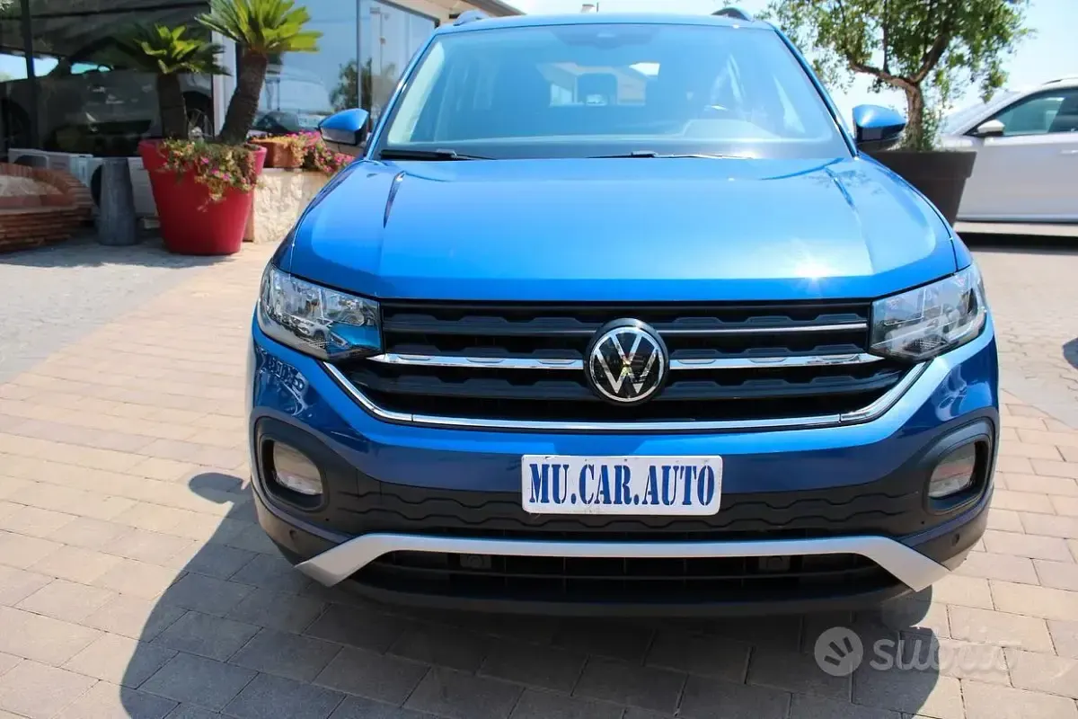Usata VW T-Cross Style 110 CV (80 kW) 2022 Bluazzurro SUV