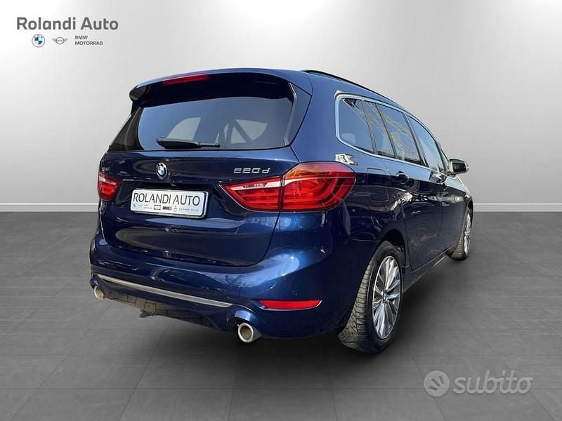 Usata BMW 220 Gran Tourer 190 CV (139 kW) 2020 Blu Monovolume