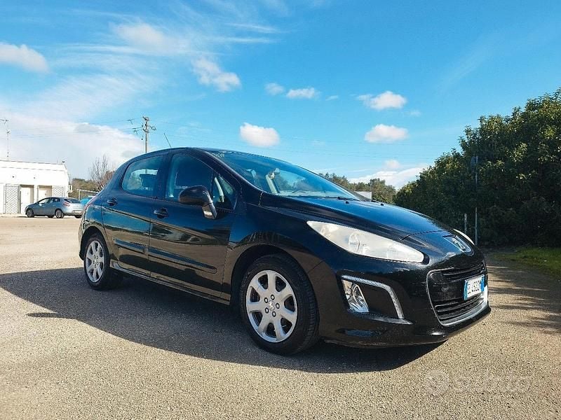 Usata Peugeot 308 2012 Nero Utilitaria