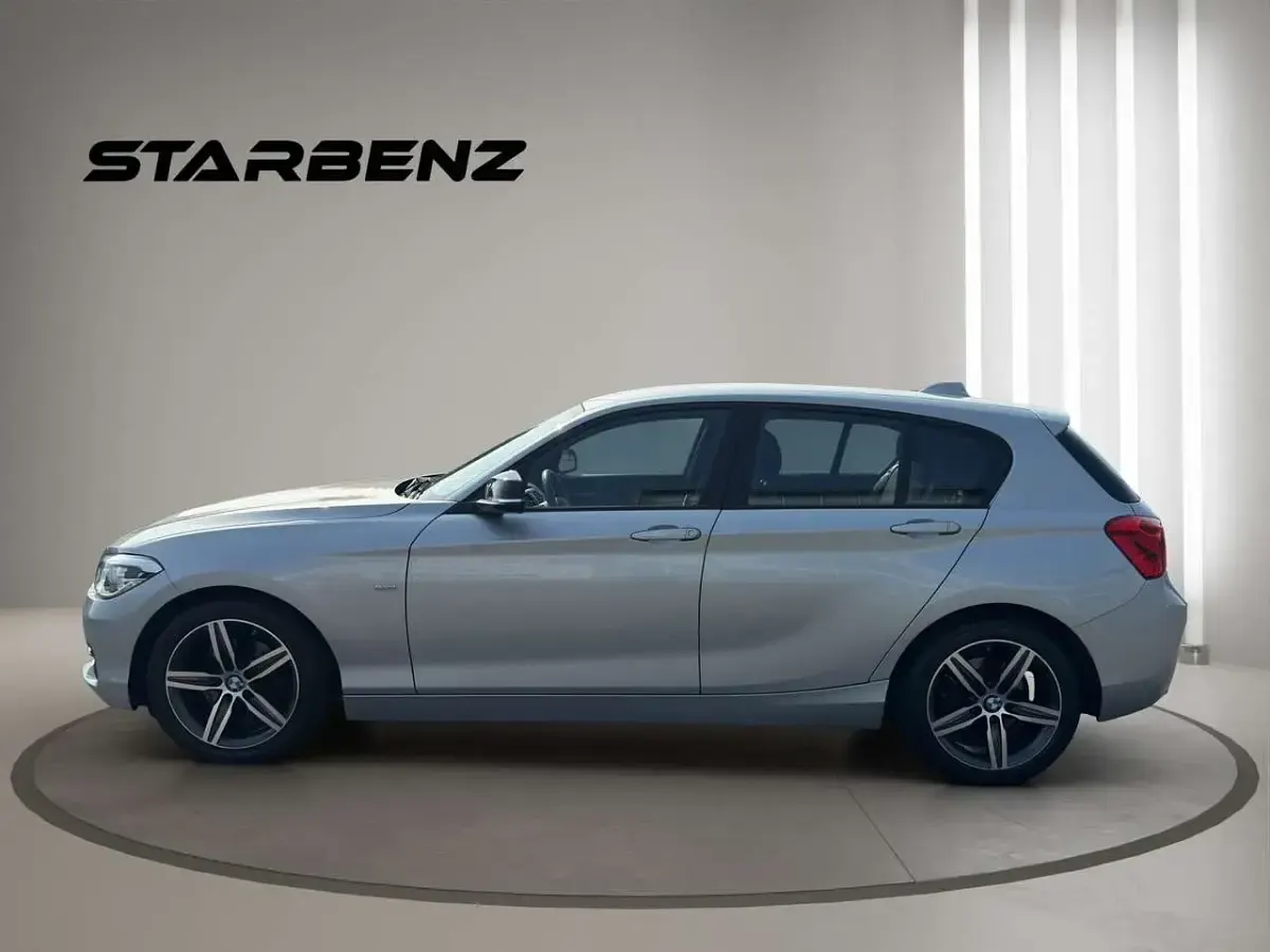 Usata BMW 116 Sport Line 116 CV (85 kW) 2016 Grigio Utilitaria