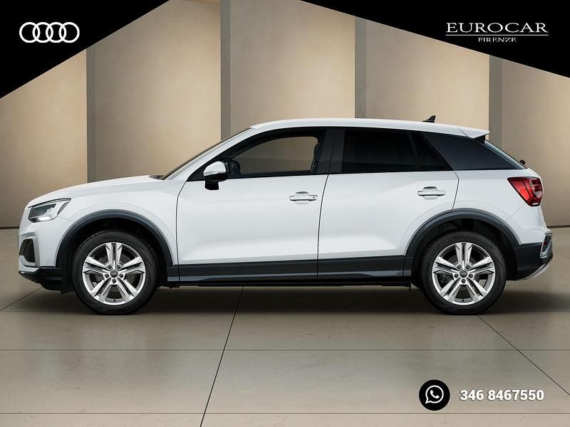 Nuova Audi Q2 Advanced 116 CV (85 kW) 2025 Bianco ghiacciaio metallizzato SUV