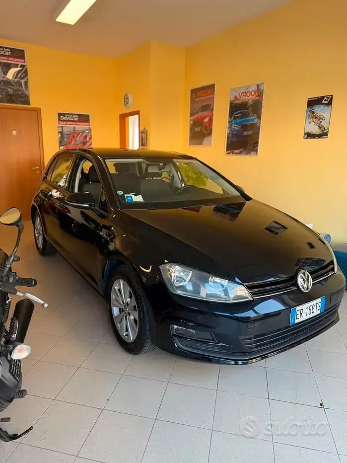 Usata VW Golf VII Highline 122 CV (89 kW) 2012 Nero Berlina
