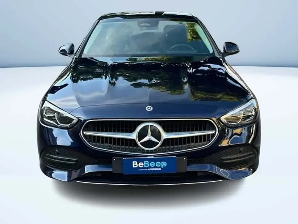 Usata Mercedes C200 163 CV (119 kW) 2022 Blu Berlina