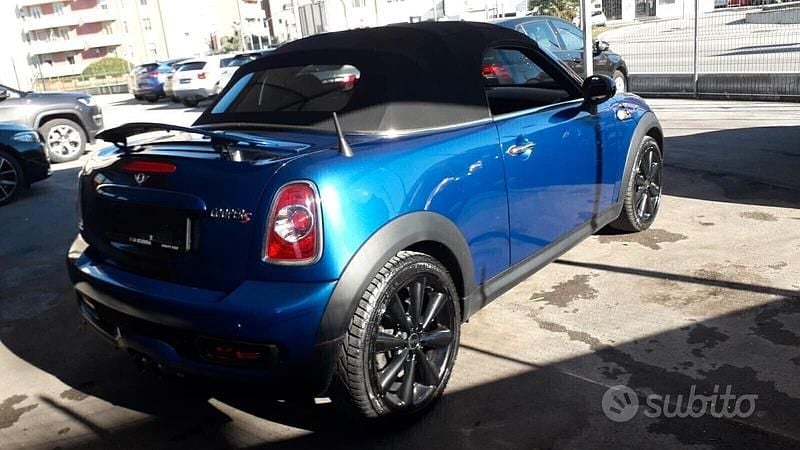 Usata Mini Cooper SD Roadster 184 CV (135 kW) 2014 Blu Cabrio