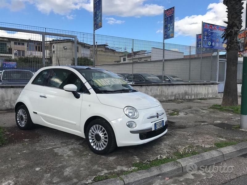 Bianco Usata 2013 Fiat 500 Lounge Coupé | 6350 € (Buon prezzo) - Immagine 1/4