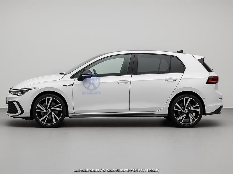 Usata VW Golf VIII Style 200 CV (147 kW) 2024 Bianco Utilitaria