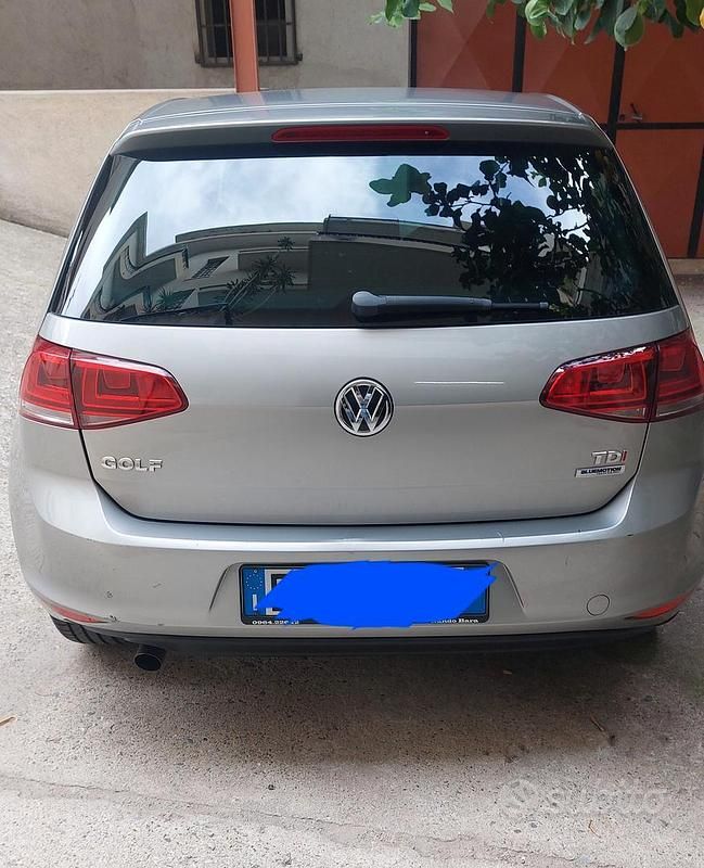Usata VW Golf VII 110 CV (80 kW) 2015 Grigio Berlina