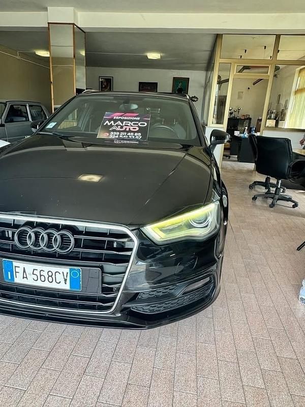 Usata Audi A3 110 CV (80 kW) 2014 Nero Berlina