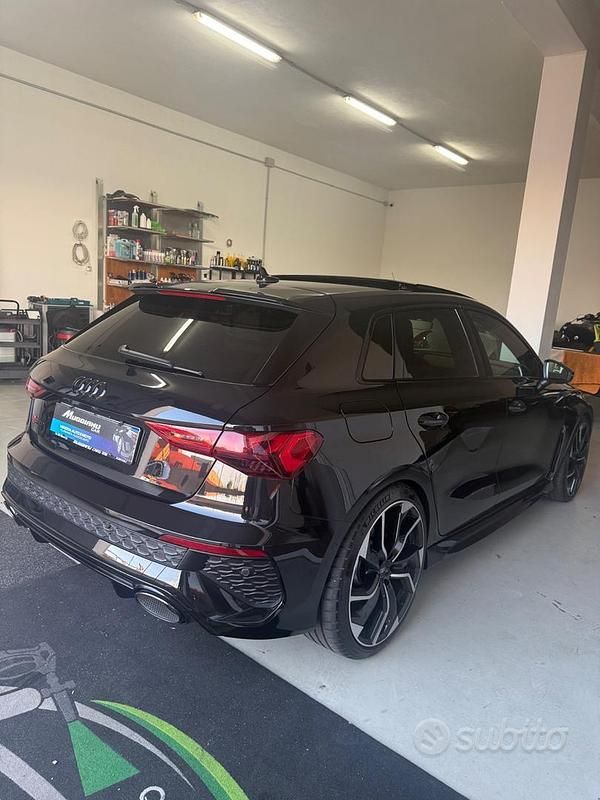 Usata Audi RS3 400 CV (294 kW) 2022 Nero Berlina