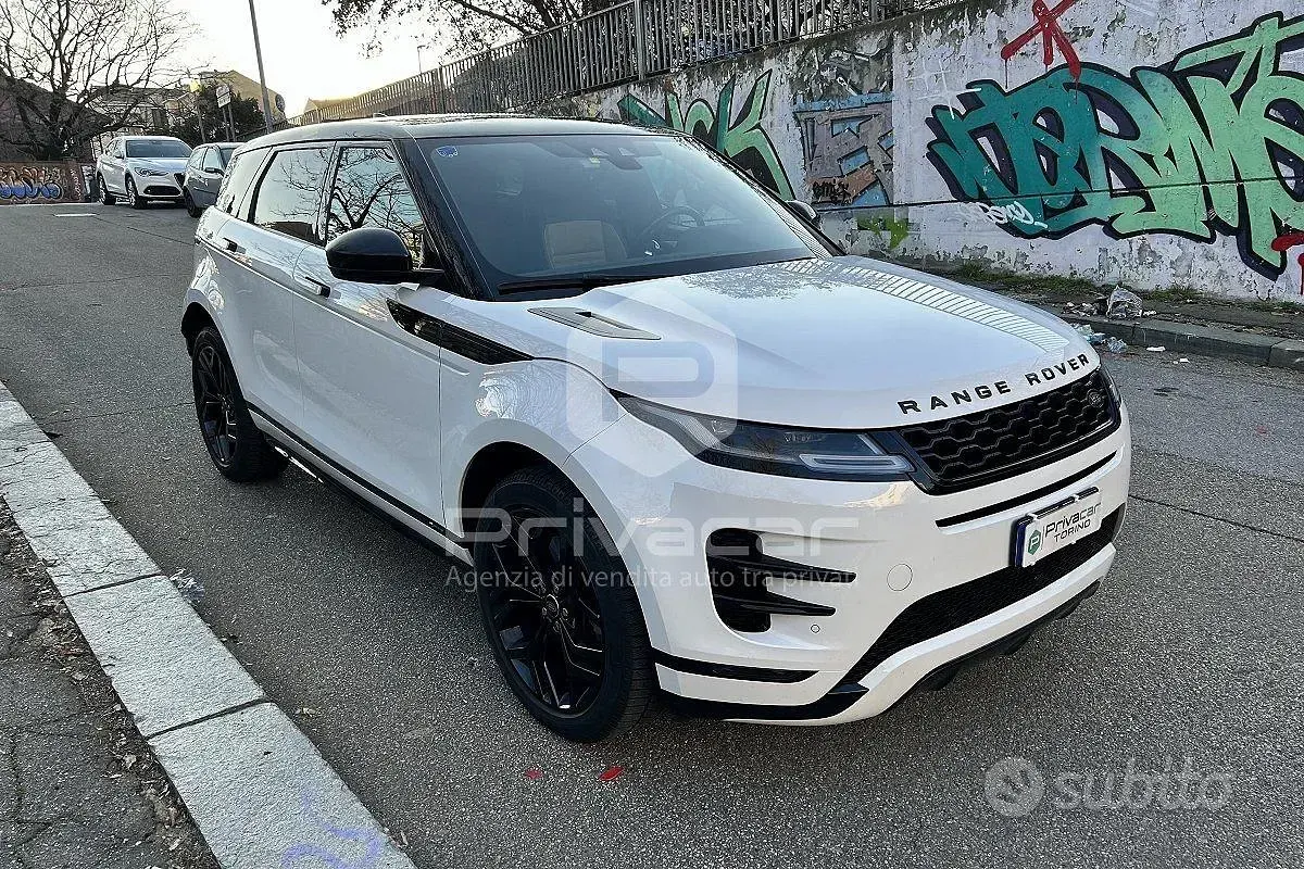 Usata Land Rover Range Rover evoque R-Dynamic 150 CV (110 kW) 2019 Bianco SUV
