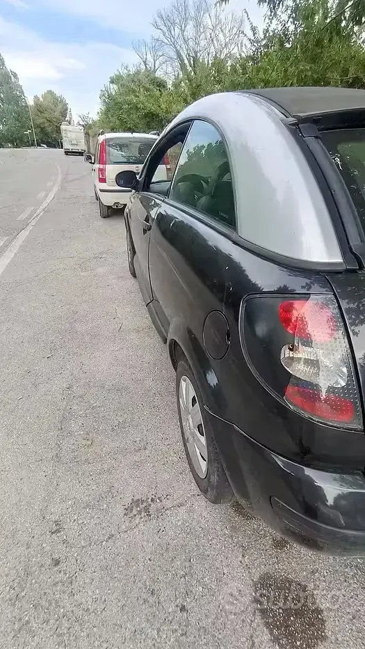 Usata Citroën C3 73 CV (53 kW) 2006 Nero Cabrio