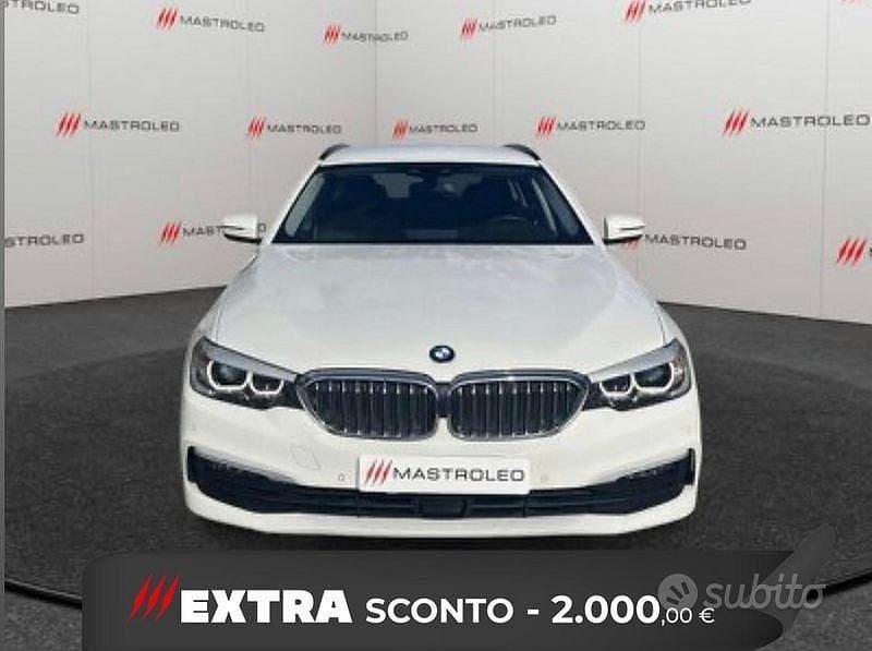 Bianco Usata 2019 BMW 518 Station wagon | 23.900 € (Buon prezzo) - Immagine 1/4