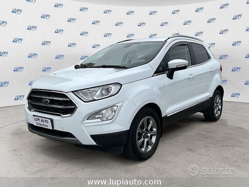 Usata Ford Ecosport Titanium S 125 CV (91 kW) 2019 Bianco SUV