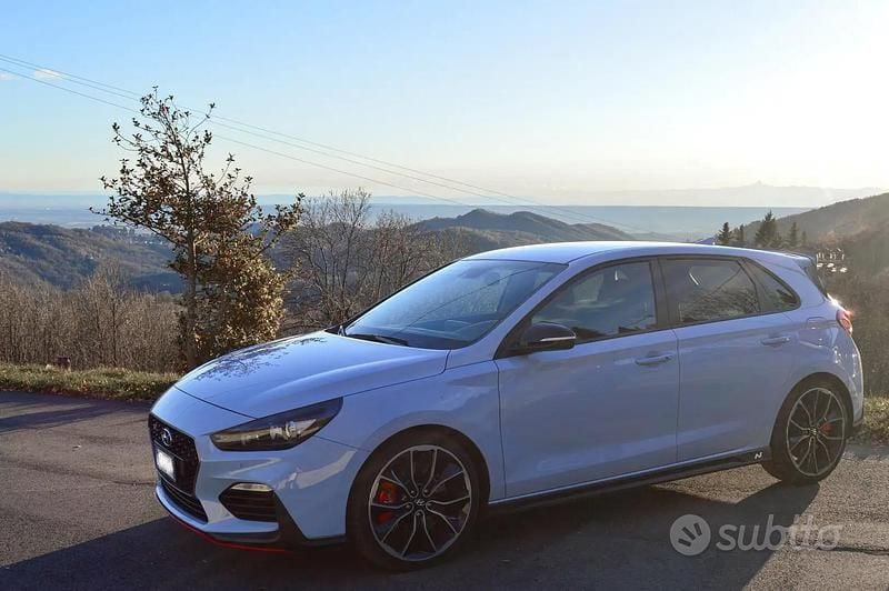 Usata Hyundai i30 N Performance 275 CV (202 kW) 2019 Blu/azzurro Berlina
