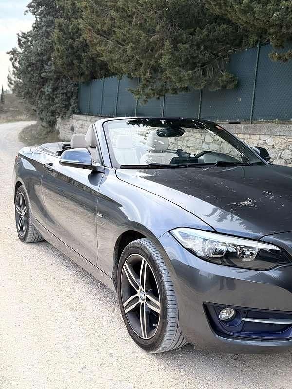 Usata BMW 218 Sport Line 136 CV (100 kW) 2017 Cabrio