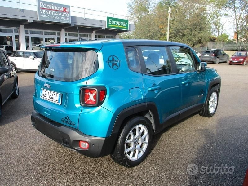 Usata Jeep Renegade Limited 120 CV (88 kW) 2020 Blu SUV