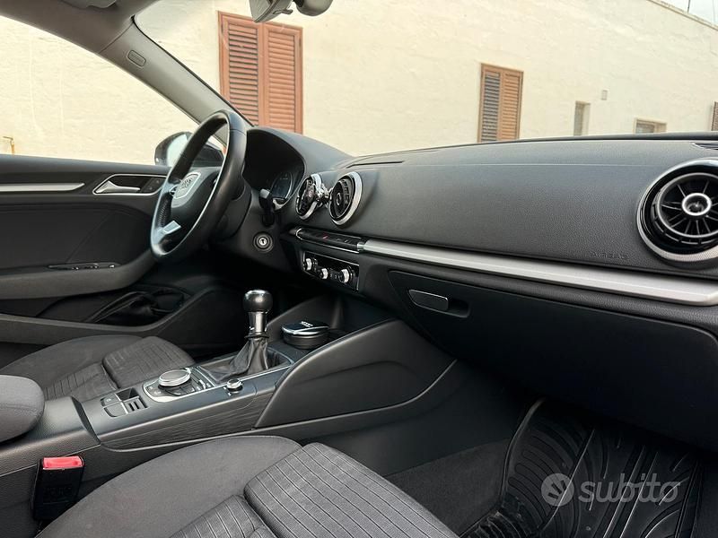 Usata Audi A3 105 CV (77 kW) 2016 Nero Berlina