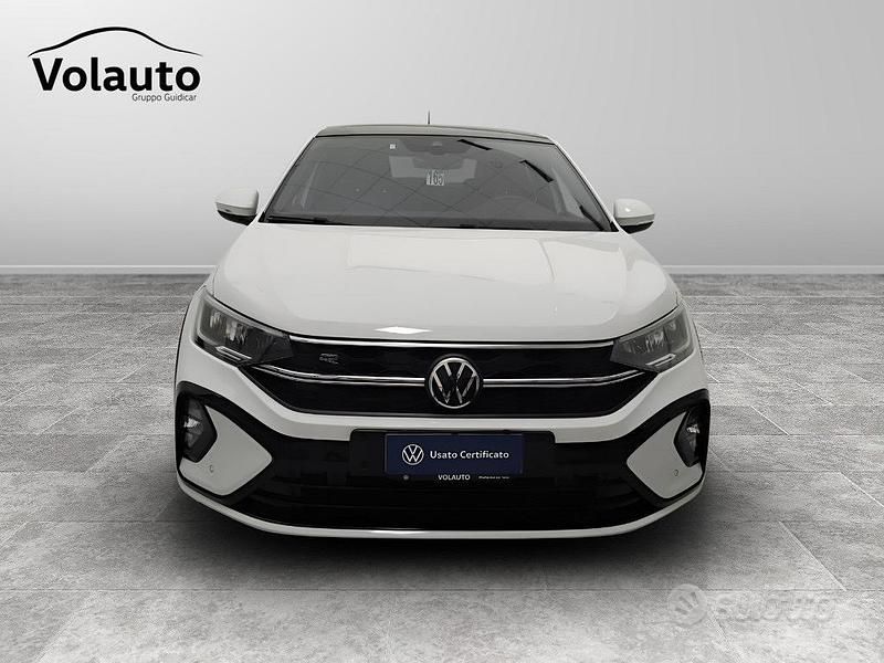 Usata VW Taigo R-line 110 CV (80 kW) 2022 Bianco SUV