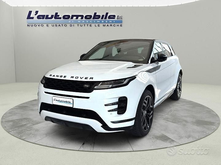 Usata Land Rover Range Rover evoque R-Dynamic 149 CV (109 kW) 2019 Bianco SUV