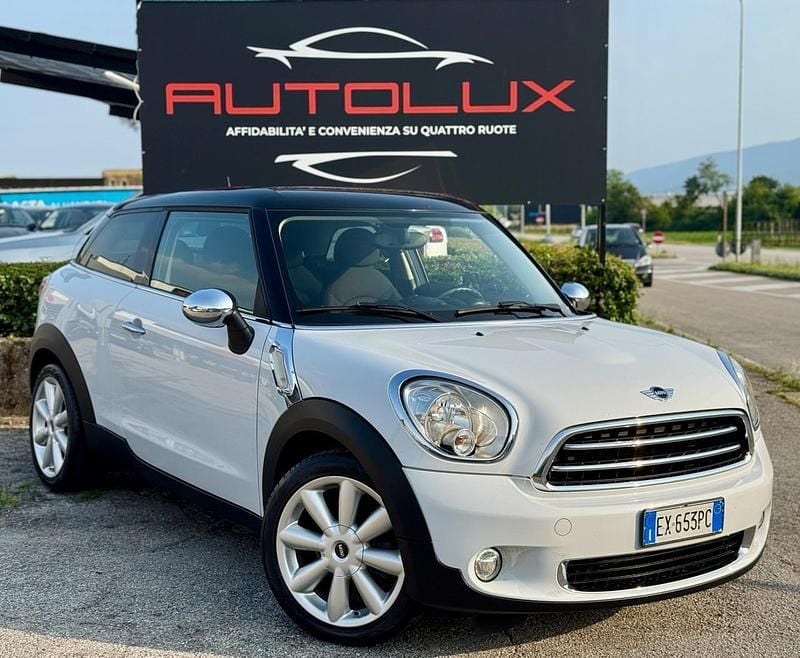 Usata Mini Paceman 111 CV (81 kW) 2014 Bianco Utilitaria
