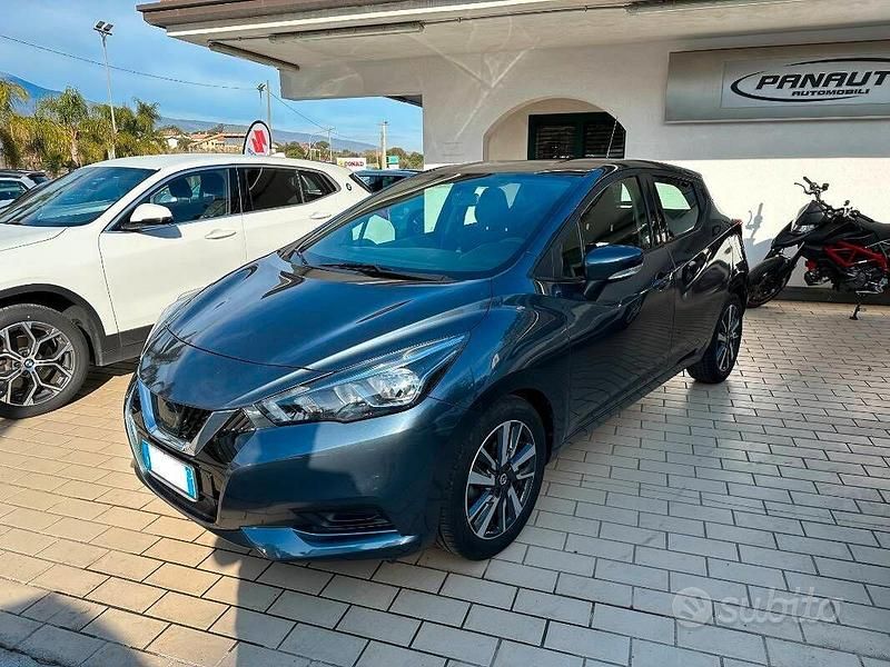 Usata Nissan Micra Acenta 90 CV (66 kW) 2017 Grigio Berlina