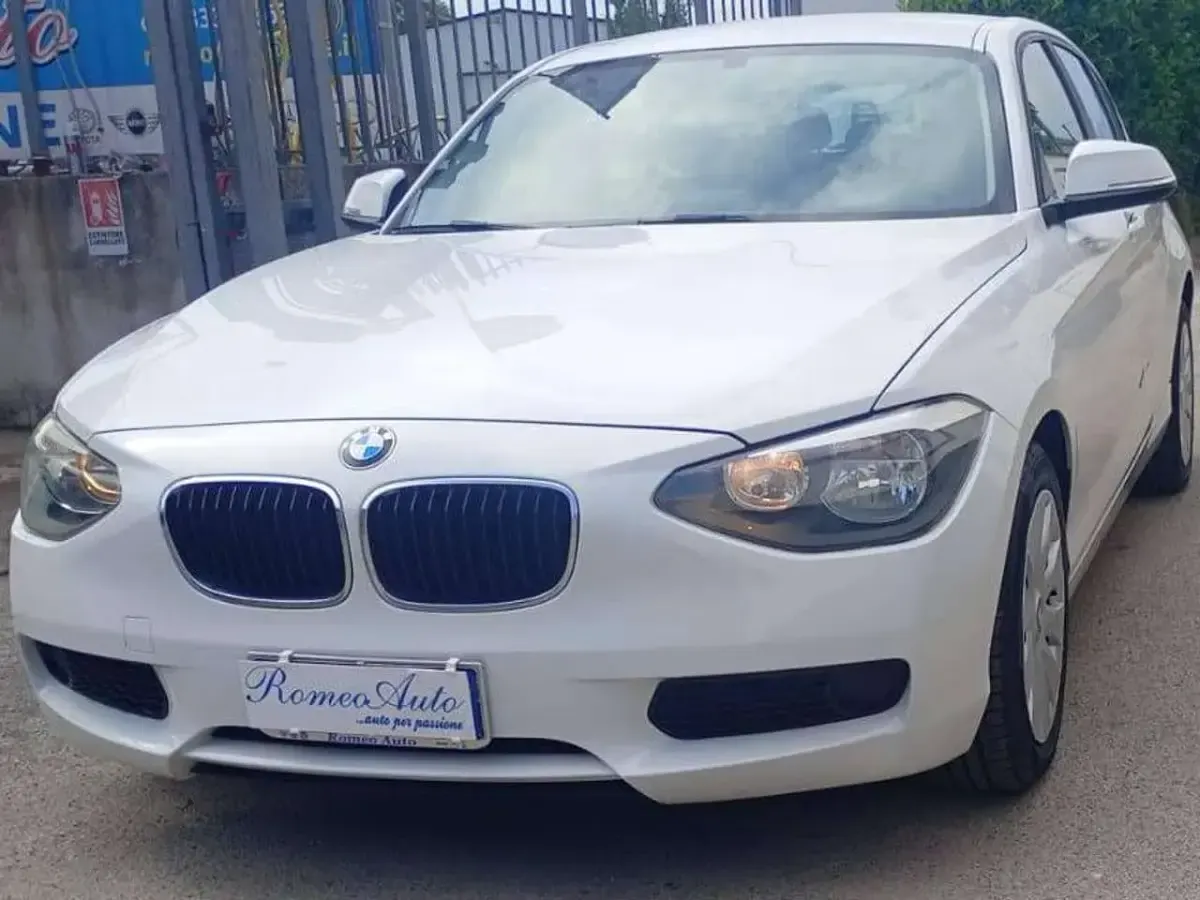 Usata BMW 116 116 CV (85 kW) 2012 Bianco Utilitaria
