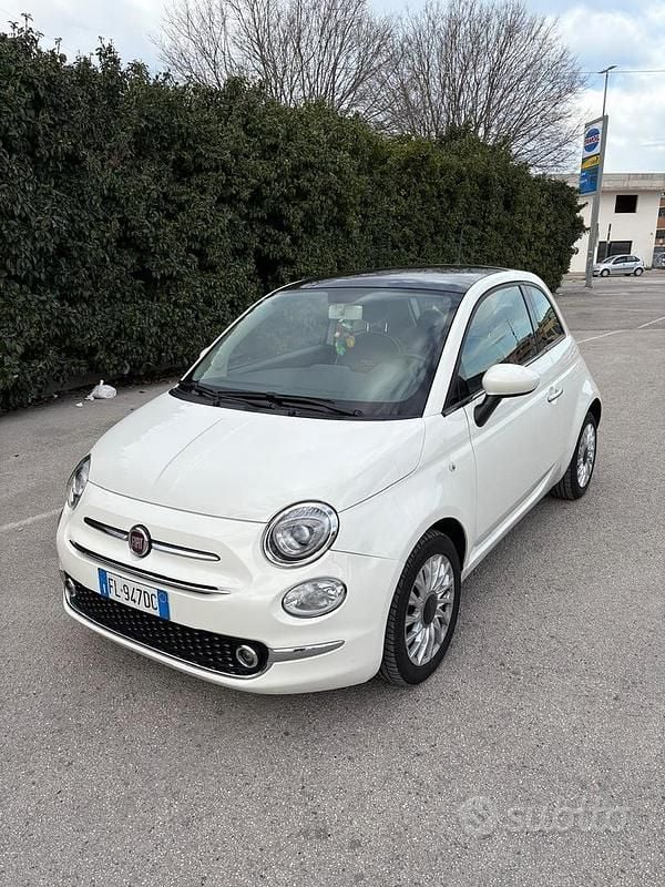 Usata Fiat 500 2017 Bianco Berlina