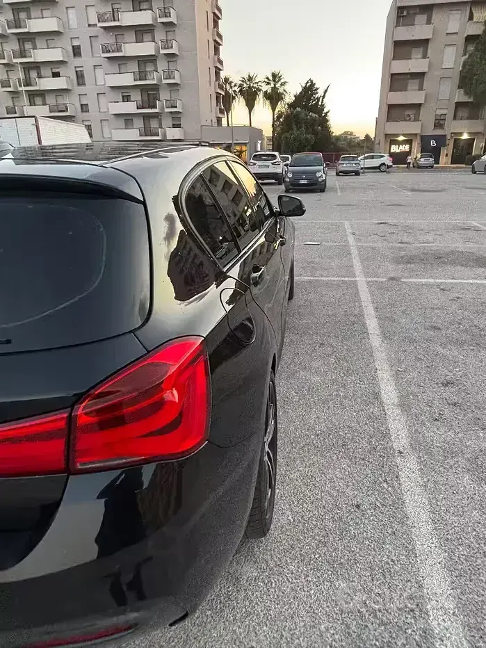 Usata BMW 120 M Sport 190 CV (139 kW) 2018 Nero Berlina