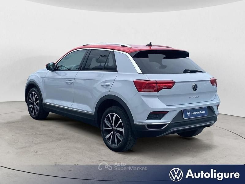 Usata VW T-Roc Style 110 CV (80 kW) 2021 Bianco SUV