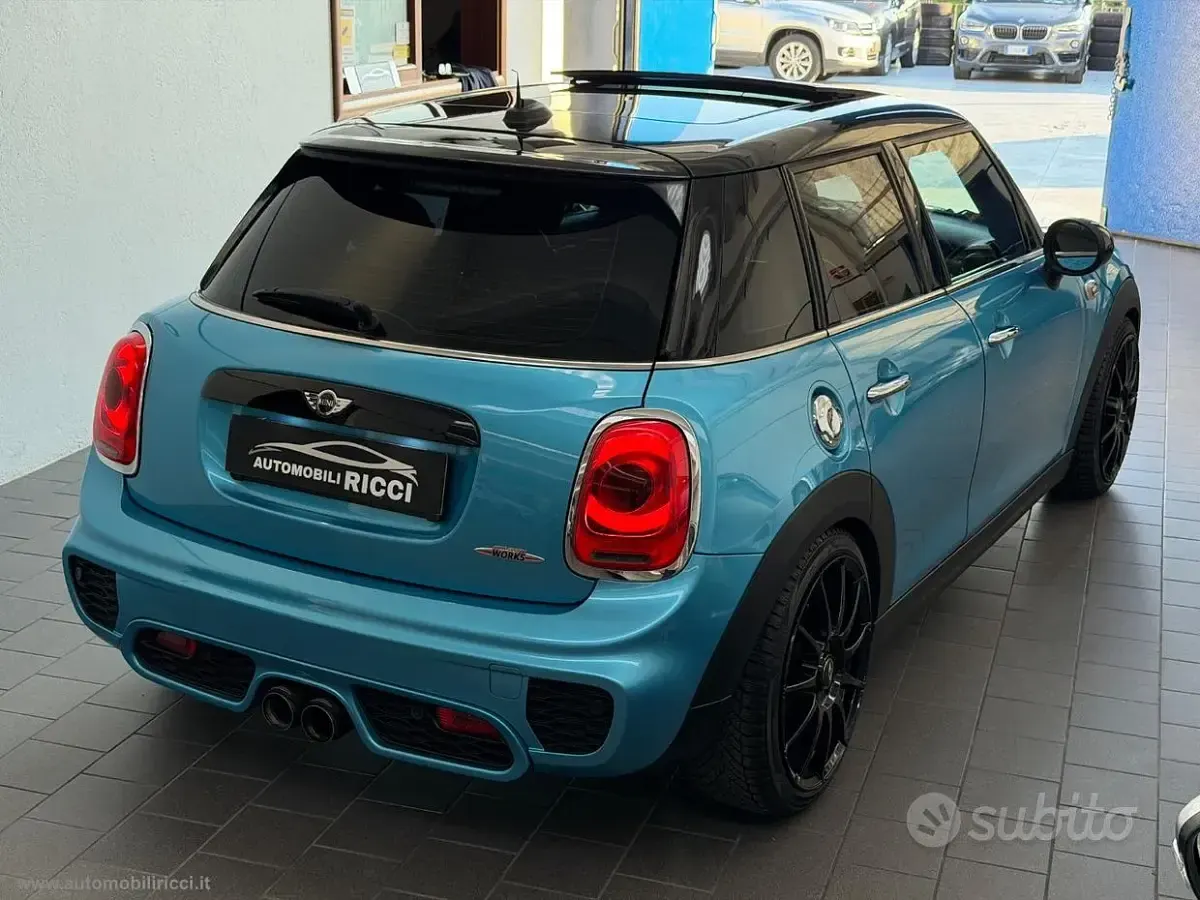 Usata Mini Cooper S 192 CV (141 kW) 2015 Blu/azzurro Utilitaria