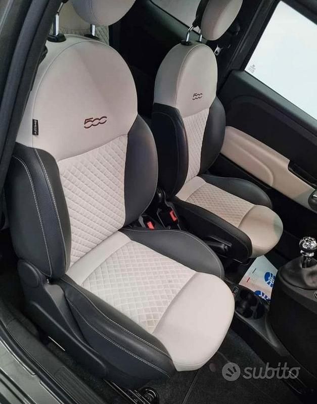 Usata Fiat 500 Dolcevita 85 CV (62 kW) 2019 Grigio Berlina
