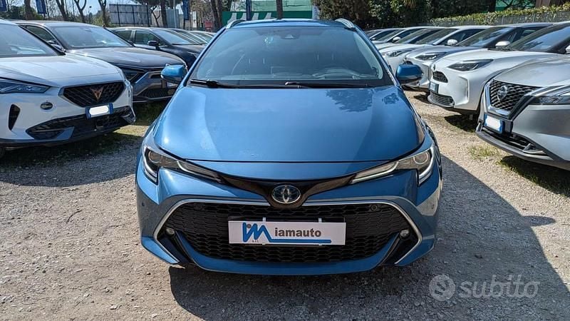 Usata Toyota Corolla Sport 152 CV (111 kW) 2021 Blu Station wagon