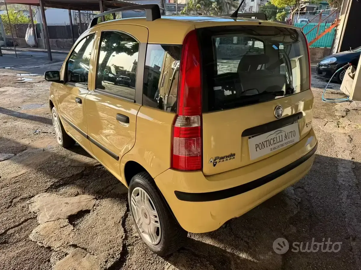 Usata Fiat Panda Dynamic 60 CV (44 kW) 2008 Giallo Utilitaria