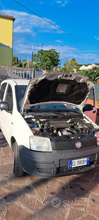 Usata Fiat Panda 69 CV (50 kW) 2011 Bianco Utilitaria