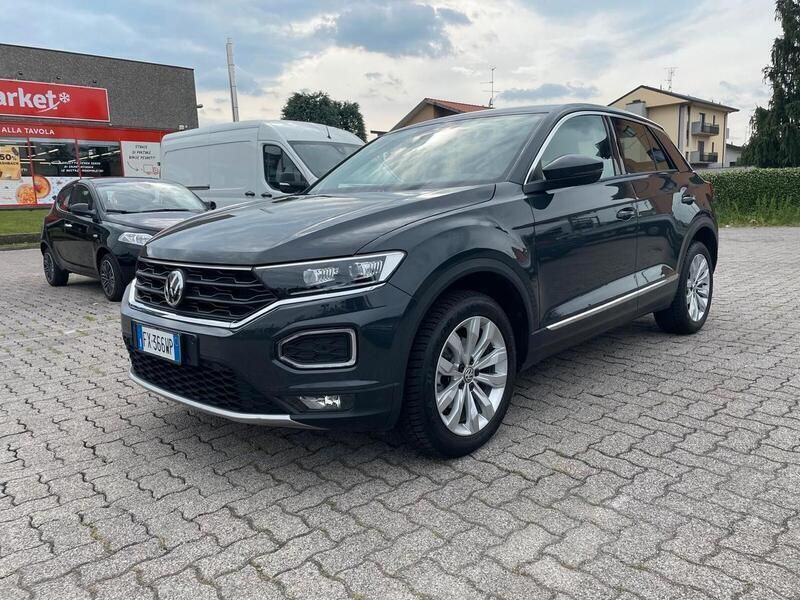 Grigio Usata 2019 VW T-Roc Advance SUV | 17.900 € (Super prezzo) - Immagine 1/4