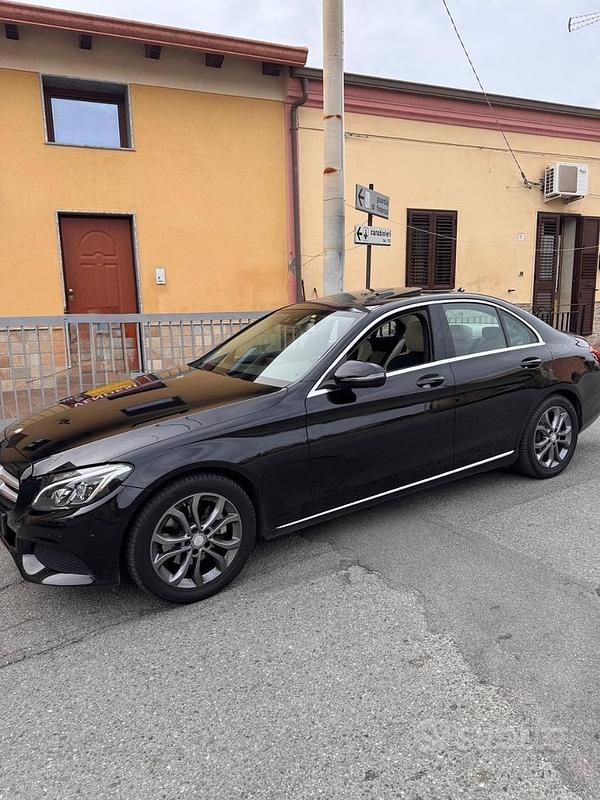 Usata Mercedes C220 2018 Nero Berlina