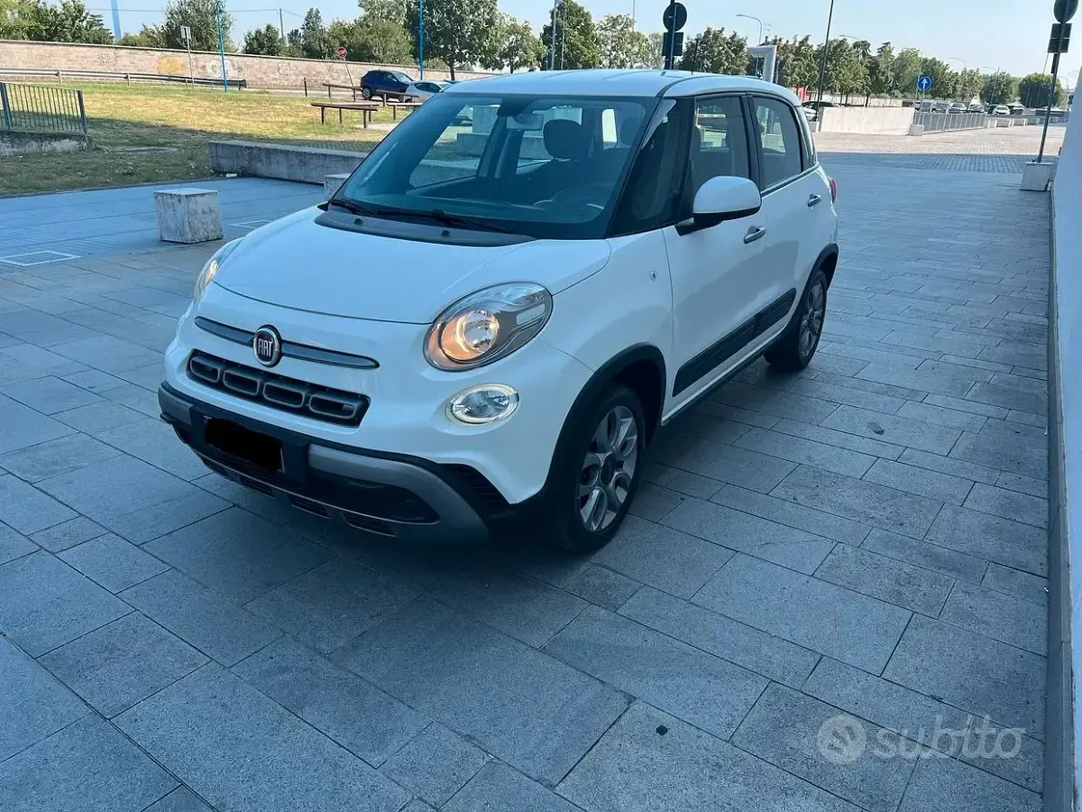 Usata Fiat 500L Cross 95 CV (69 kW) 2022 Bianco Monovolume