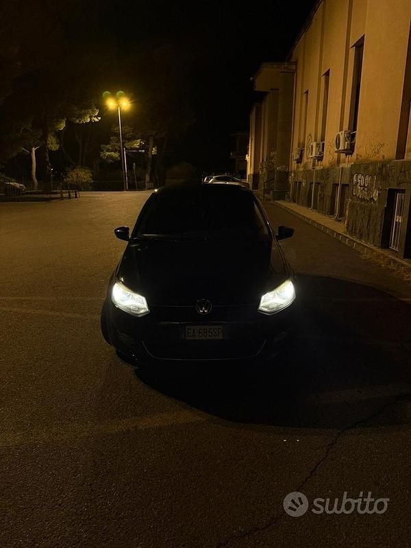 Usata VW Polo 90 CV (66 kW) 2011 Nero Utilitaria