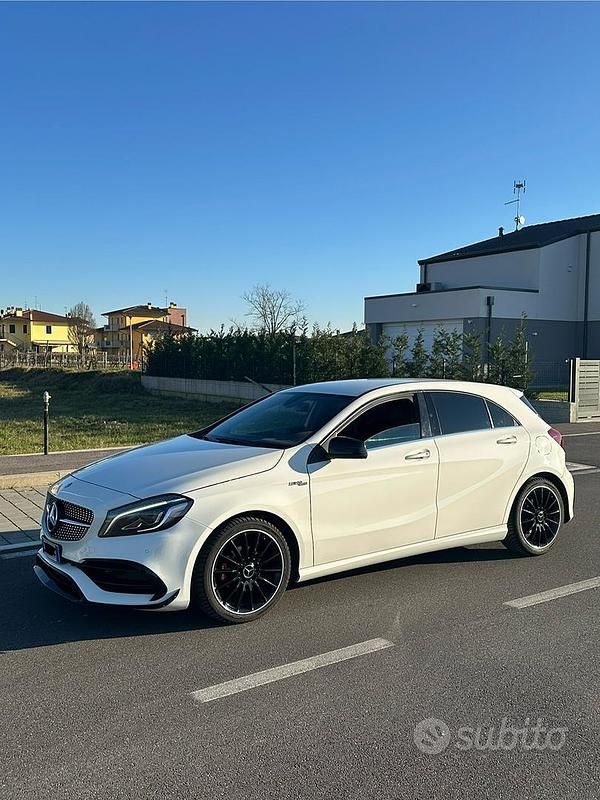 Usata Mercedes A180 2015 Bianco Berlina