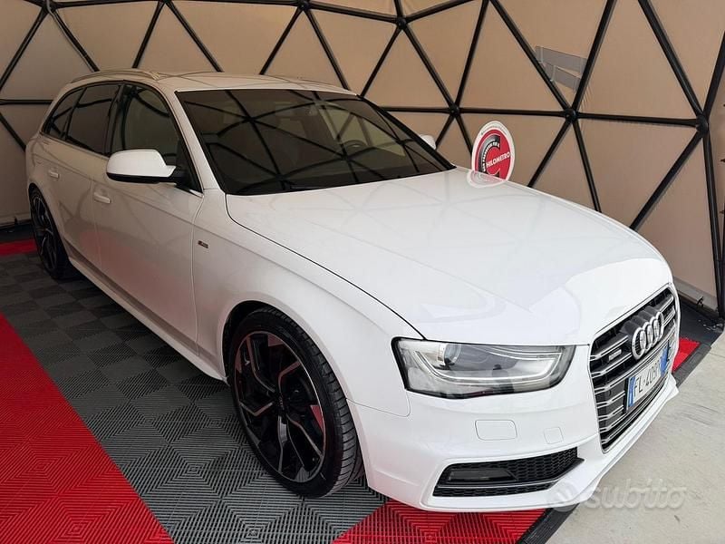 Usata Audi A4 Advanced 150 CV (110 kW) 2014 Bianco Berlina