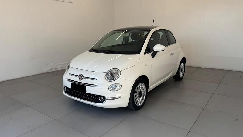 Usata Fiat 500 Lounge 69 CV (50 kW) 2018 Bianco Cabrio
