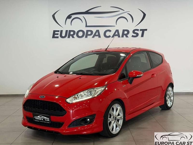Usata Ford Fiesta ST-Line 101 CV (74 kW) 2017 Rosso Utilitaria
