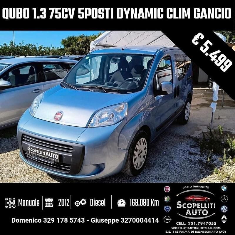 Usata Fiat Qubo Dynamic 75 CV (55 kW) 2012 Monovolume
